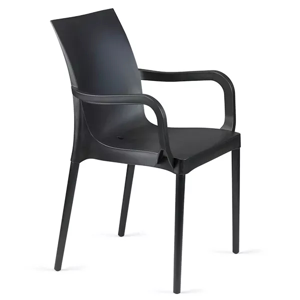 Fauteuil visiteur intérieur-extérieur empilable So Pomezia - P15_3
