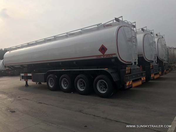 Remorque citerne - Xiamen Sunsky Trailer Co., Ltd - 45 000 litres, 4 essieux, norme ADR_3