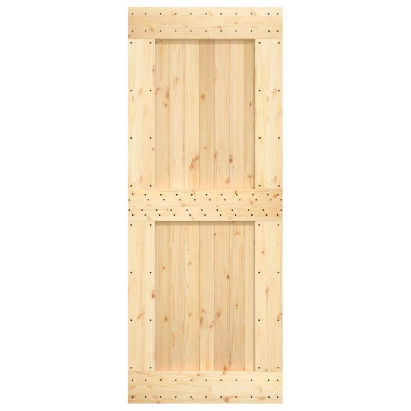 Vidaxl porte narvik 90x210 cm bois massif de pin 154439_3