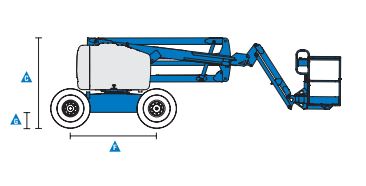 Nacelle bras articulé automoteur - Genie 18m_3