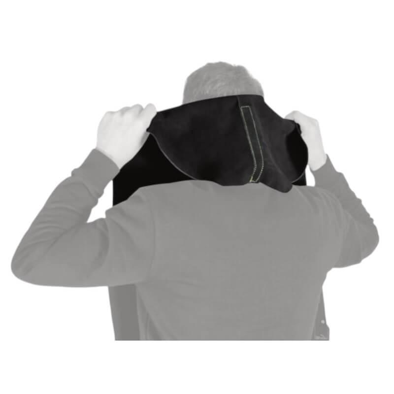 Tablier de soudage cuir croûte avec protection thorax et épaules - Lincoln Electric_3