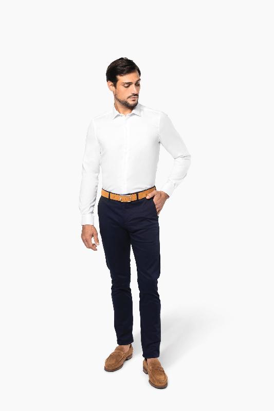 Chemise de travail Oxford pinpoint manches longues homme - Réf: PK502 - Kariban Premium_3
