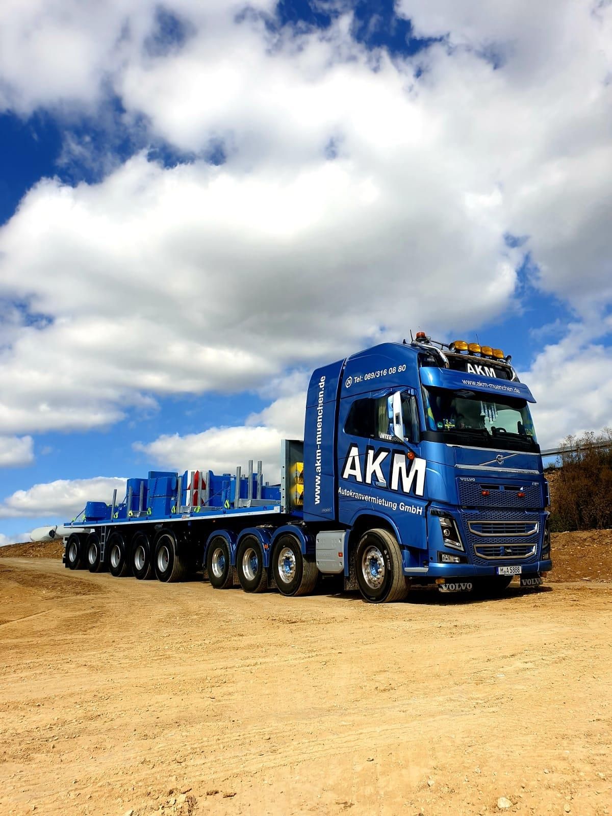 Plateau Max410 pour transport de charges lourdes et volumineuses