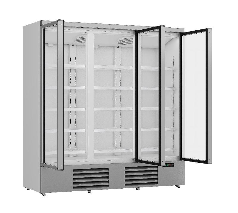 Réfrigérateur 3 portes en verre jde-1530r 7455.2205 COMBISTEEL_3