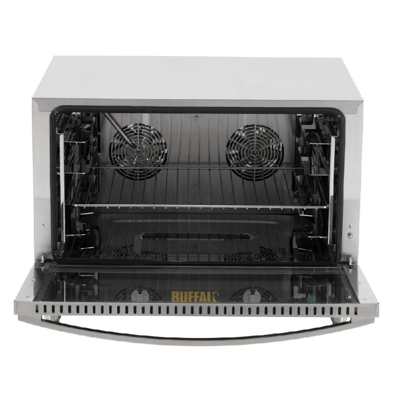 Four pâtissier à convection 4 niveaux GN 1/1 avec humidificateur - Buffalo - JB189_3