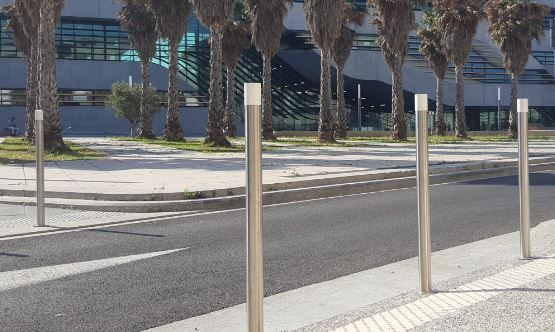 Potelet inox classico - Hauteur 1000 ou 1200mm - Diamètre 60, 76, 90mm - Inox 304 ou 316L_3