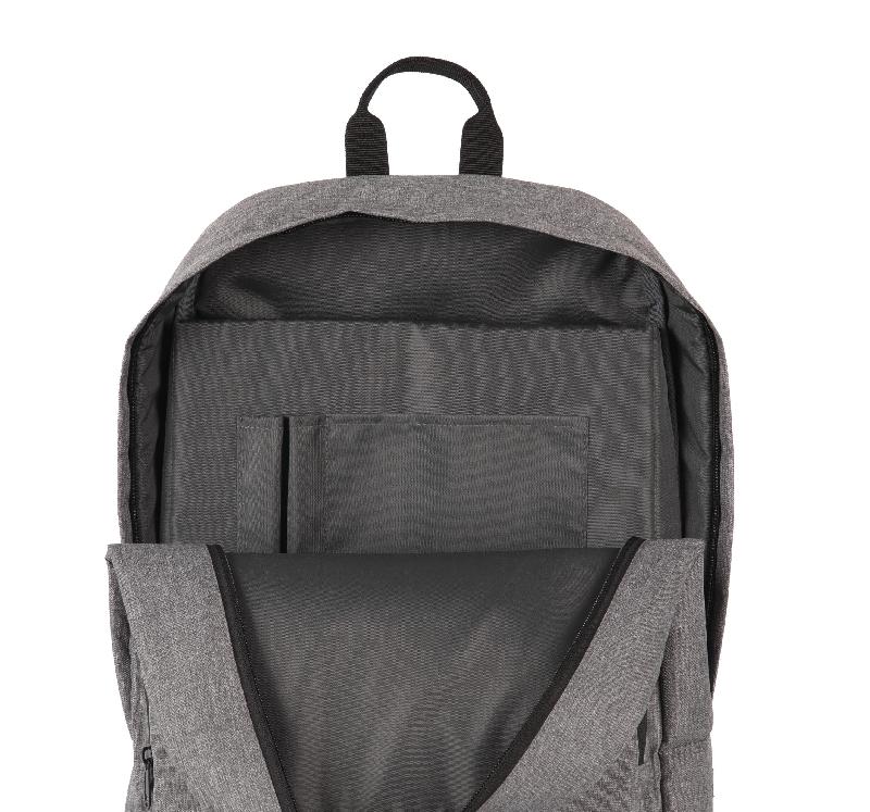 Sac à dos de travail recyclé matelassé - Kimood - Réf: KI0891 - Porte-ordinateur jusqu'à 15 pouces_3