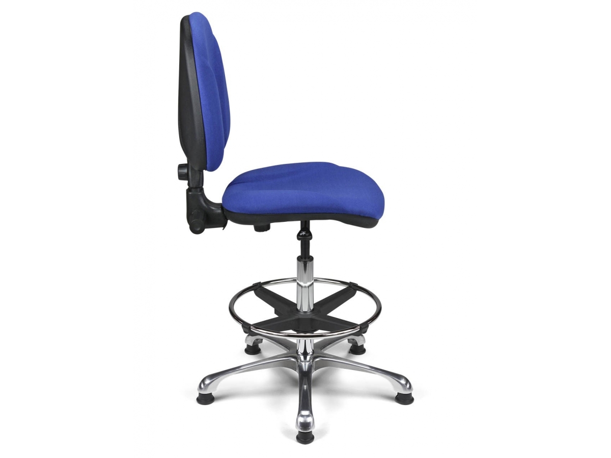 Siège technique simple et économique avec dossier réglable en hauteur et inclinaison - STAR H - Confort et stabilité, assemblé en France_3