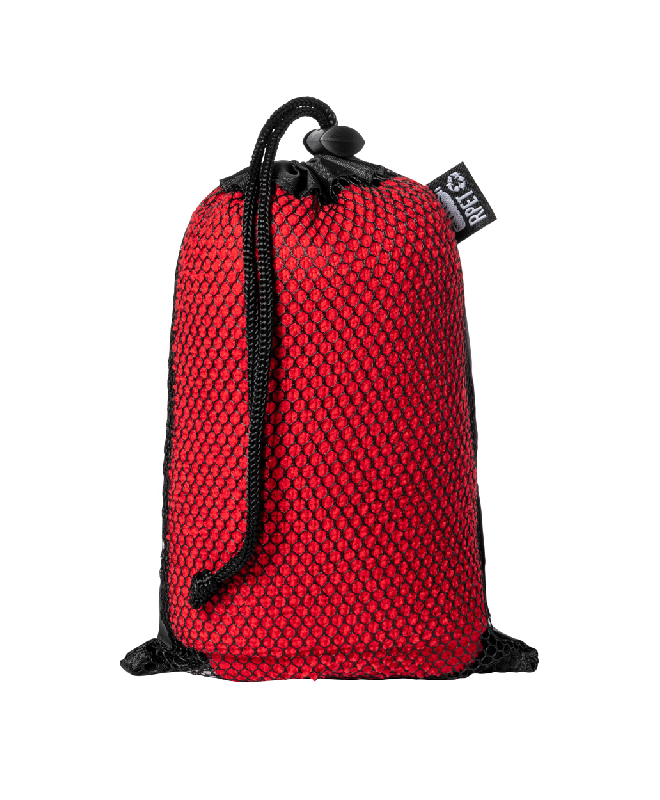 Serviette de sport en microfibre - RPET labélisée - 160 g/m² - couleur rouge_3