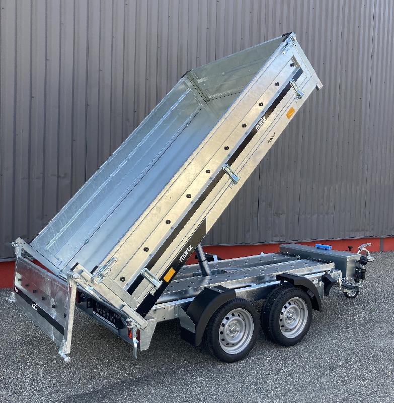 Remorque benne - électrique + manuelle - martz kipper 300/2 - 3,04 x 1,53 m - 3000 kg_3