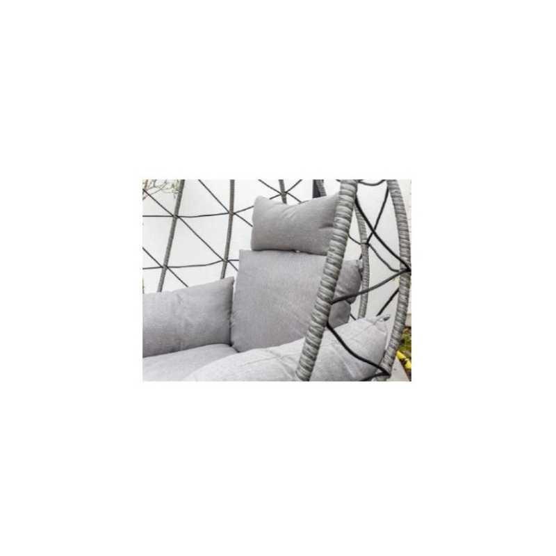 Chaise suspendue casablanca – MTF – acier/rotin noire – 3exn0059_3