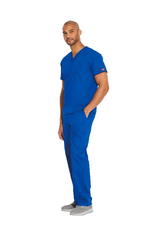 Haut col V unisexe - Dickies Medical - Réf: DKE83706 - 55% coton / 45% polyester_3
