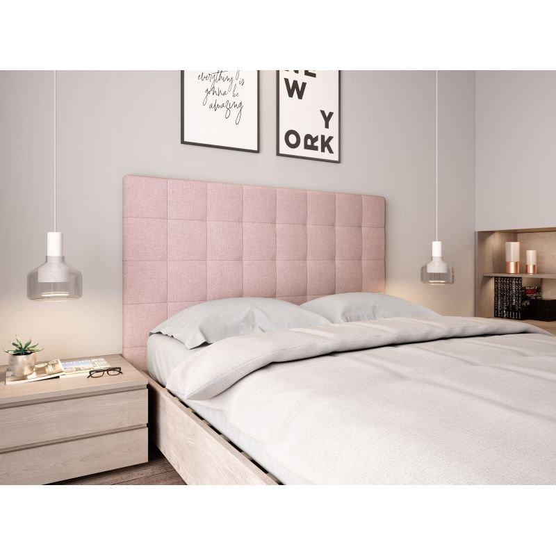 Tête de lit SONA capitonnée rose - 160 x 120 cm - Chic et confortable_3