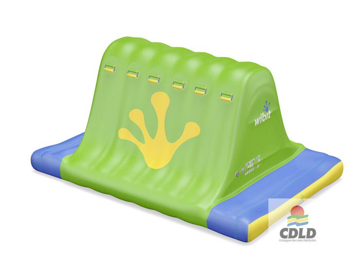 Module Cliff Wibit - Mur de grimpe aquatique gonflable 2 faces - Réf : A3430_3