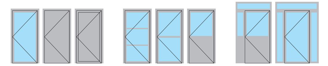 Porte simple et double sur mesure avec pare-balles - fb6 - ftqm 0051_3