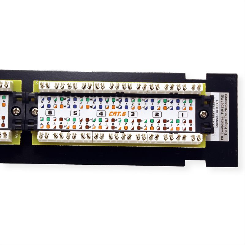 TRENDnet TC-P12C6V Tableau de connexion non blindé Cat6e à 12 ports et fixation murale_3