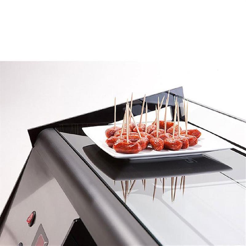 Vitrine réfrigérée à tapas KUBE - 3 niveaux - 8 bacs GN 1/3 ou cuve plane - 1680 mm | Sayl Barcelona - Cuve 8 GN 1/3_3