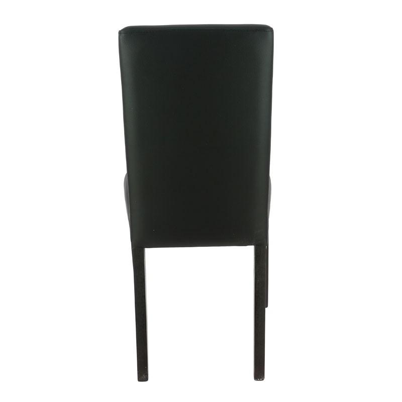 Chaise de restaurant capitonnée Cordoue - NOIR_3