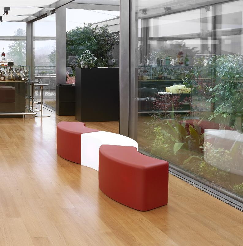 Pouf lumineux Snake - Slide - Sans, Extérieur_3
