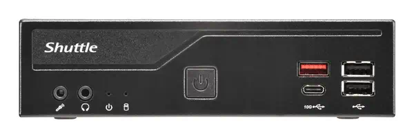 Slim PC DH810 , S1851, 1x HDMI (2.1), 1x DP, 1x USB-C (DP), 1x 2.5