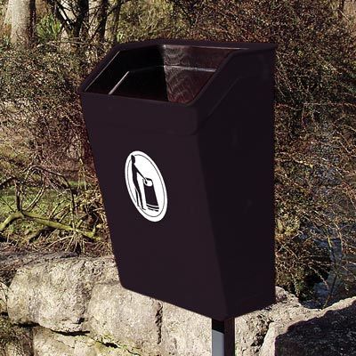 Trimline 25 - poubelle publique - Glasdon - 25 litres - Duraplus_3