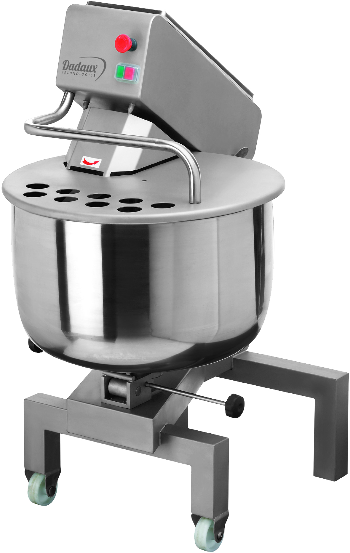 Mélangeur Dadaux PMX60 - PMX90 - inox, bras relevable et cuve motorisée_3