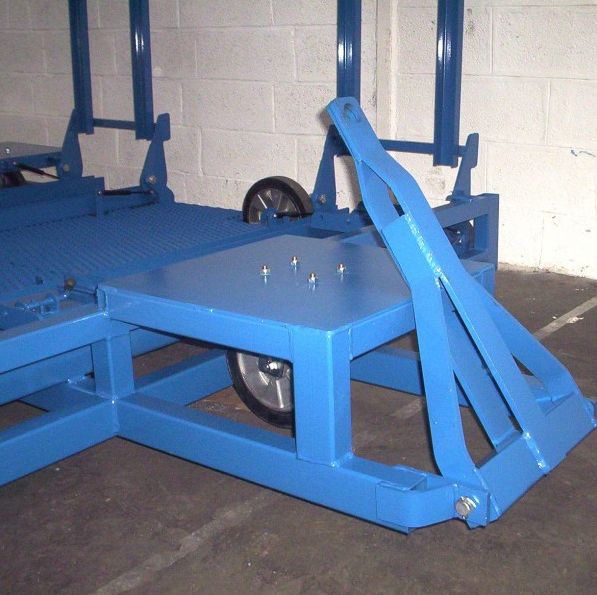 Remorque industrielle - manubob - à rampes d’accès latérales_3