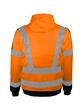Sweat-shirt à capuche haute-visibilité - Polyester - Bandes rétro-réfléchissantes - Normes EN ISO 13688/20471/14058_3