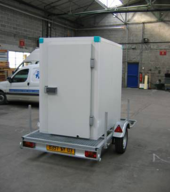 Chambre froide 2.5 m3 sur remorque température négative_3