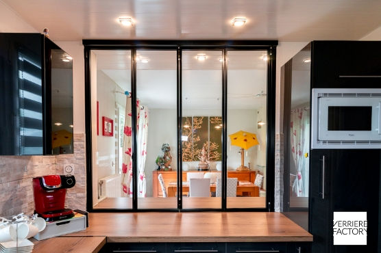 Verrière accordéon sur mesure, en version coulissante ultra contemporaine_3