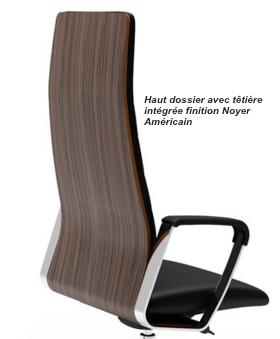 Fauteuil de direction Exclusive en cuir Directa - Offisit. - cuir beige_3