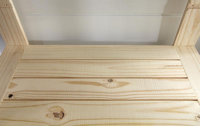 Étagère en pin - 4 tablettes - l.82 x p.40 x h.170 cm - finition brute à peindre - charge 100 kg par tablette_3