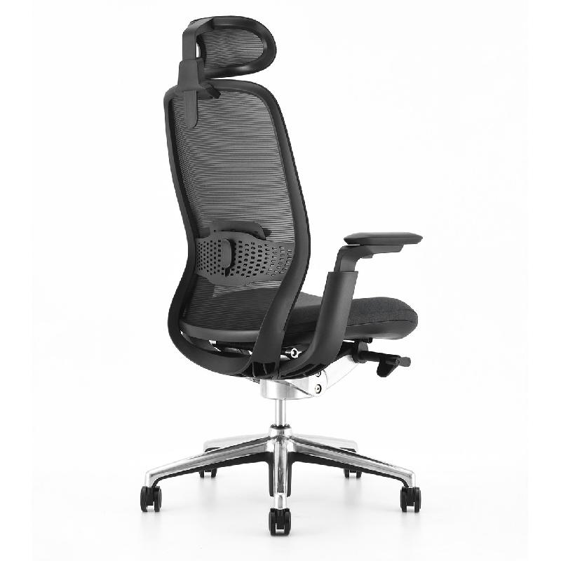 Fauteuil de bureau synchrone Iris-A - Avec têtière_3