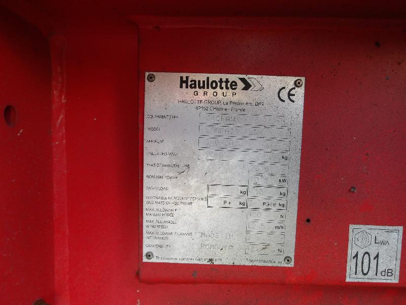 Nacelle ciseaux HAULOTTE c12dx occasion_3