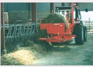 Dérouleuse pailleuse pivotante DR270PS Axiale - Altec - pour balles rondes Ø 90 à 200 cm_3