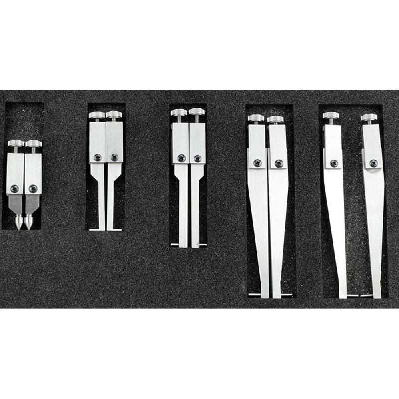 Pied à coulisse digital 200 mm - écran digital précis 0,01 mm - avec 5 jeux de touches et coffret_3