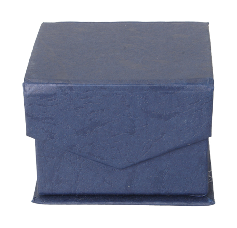 Cube en verre - Transparent - Livré dans boîte cadeau bleue - Poids 208,33 gr_3