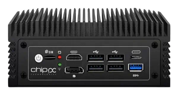 CHIP PC id pc 4 lan intel® n n100 8 go ddr4-sdram 256 go ssd windows 11 pro mini pc noir_3