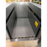 Monte-charges industriels Hamon - charge de 150 kg à 300 kg - dimensions personnalisables - élévation jusqu'à 11 m_3