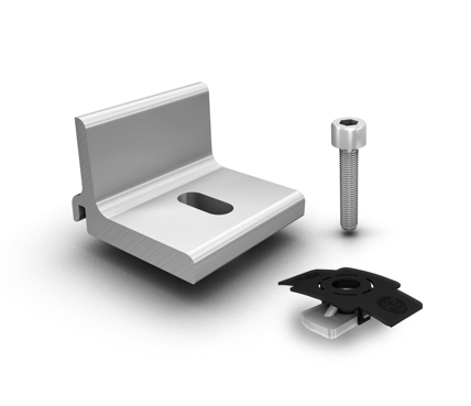 Support de montage en surimposition toiture K2 Systems - 10 panneaux - Fixation pour toits inclinés, tuiles, ardoises et tôle ondulée_3