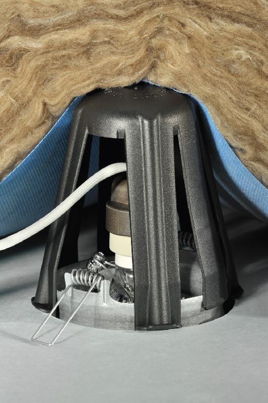 Lot de 3 cloches de protection pour spot à encastrer spotclip ii fixe noir_3