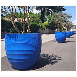 Pot léger en polyéthylène recyclable - Insensible au gel, à la chaleur et aux UV - AHO_3