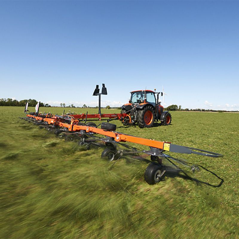 Faneuses semi-portées TE8511C-TE10514C - Kubota Europe - 8 à 10 rotors - Largeur de travail 11 à 13,50 m_3