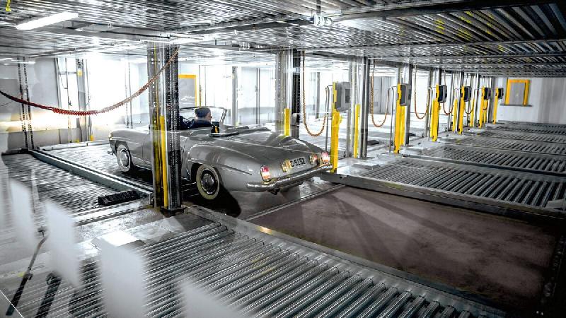 Parking mécanique à stationnement indépendant sur 2 niveaux sans fosse - Combilift 551_3