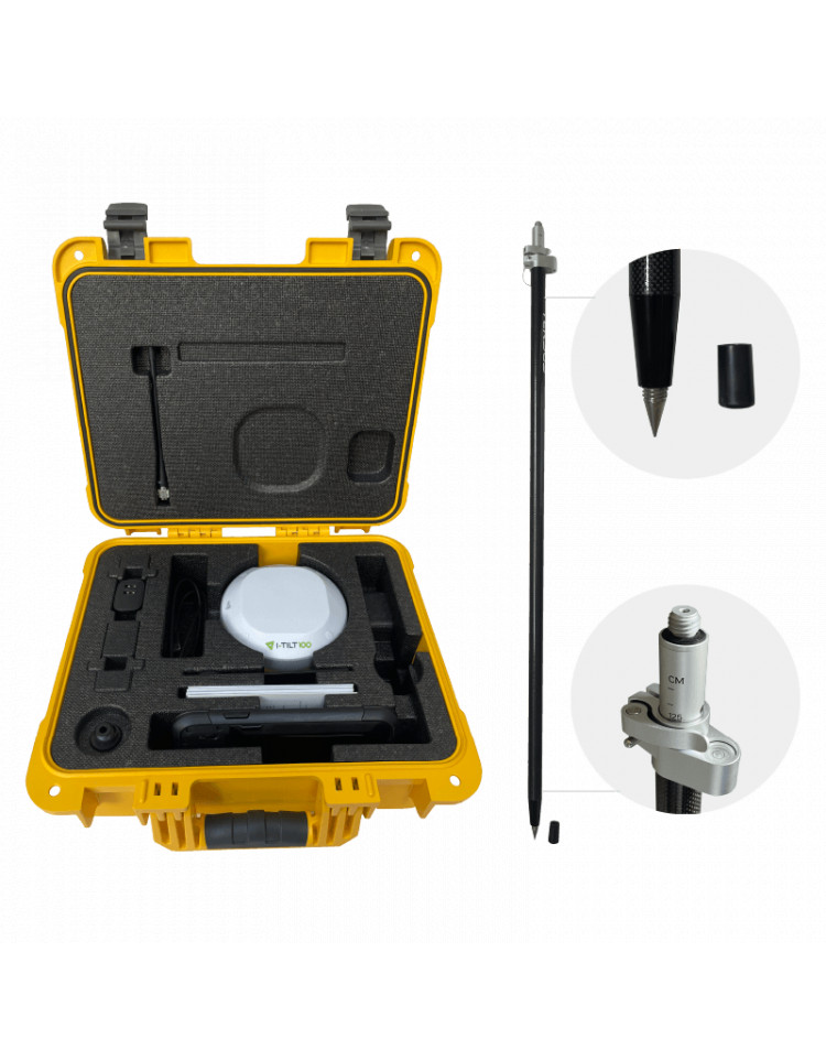 Récepteur GNSS performant et économique - I-TILT 100 pour cartographie SIG et topographie avec précision métrique à centimétrique_3