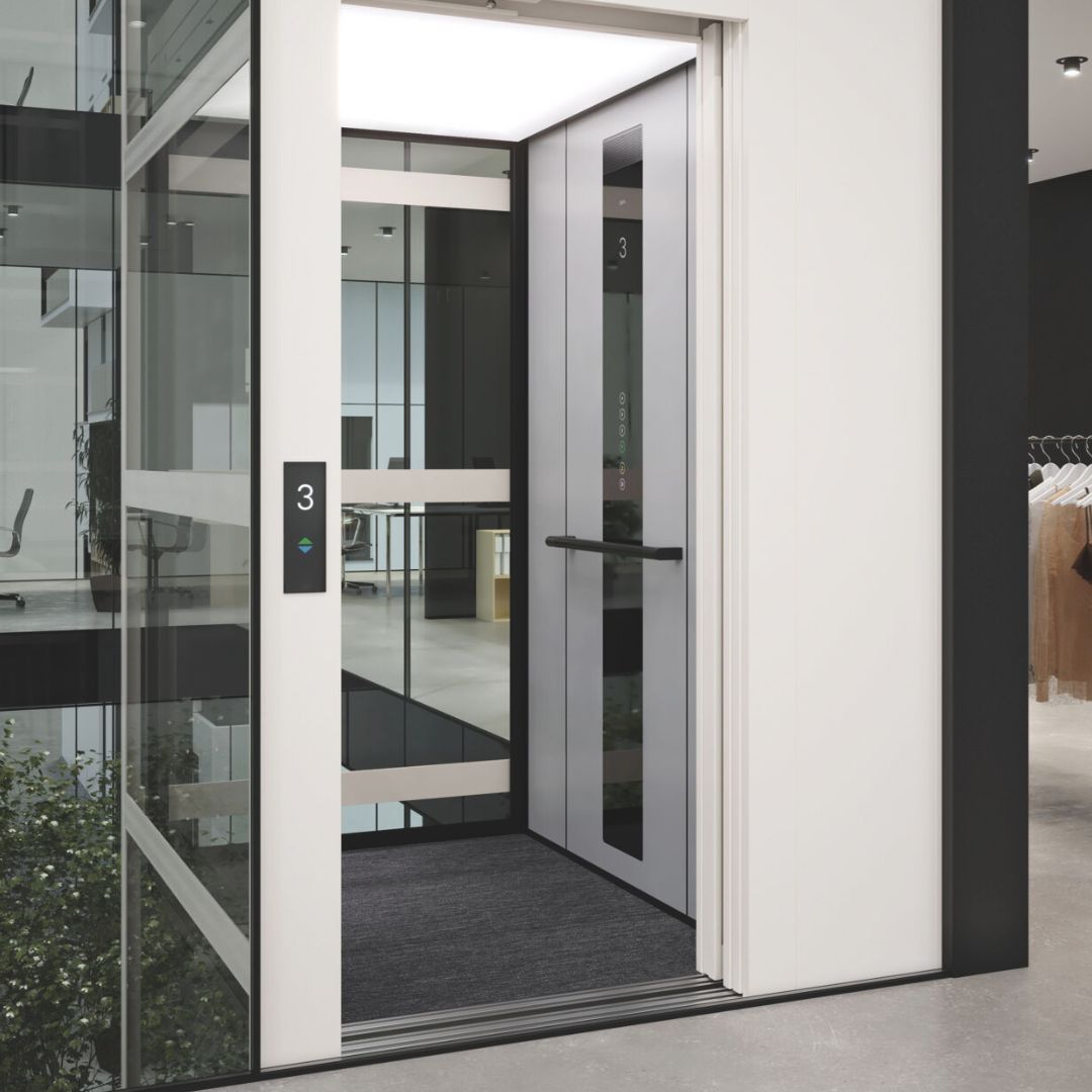 Élévateur à structure élégante et discrète pour personne à mobilité réduite -  CIBES C1 PURE_3