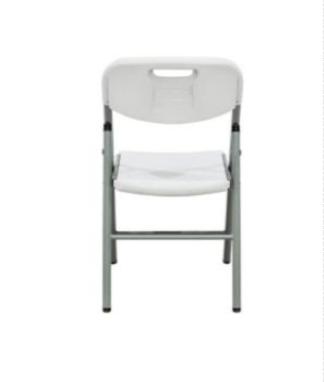 ZL-D52 - Chaise pliante en plastique - Zhejiang Huzoli Metal Products Co., Ltd - Modèle robuste et léger_3
