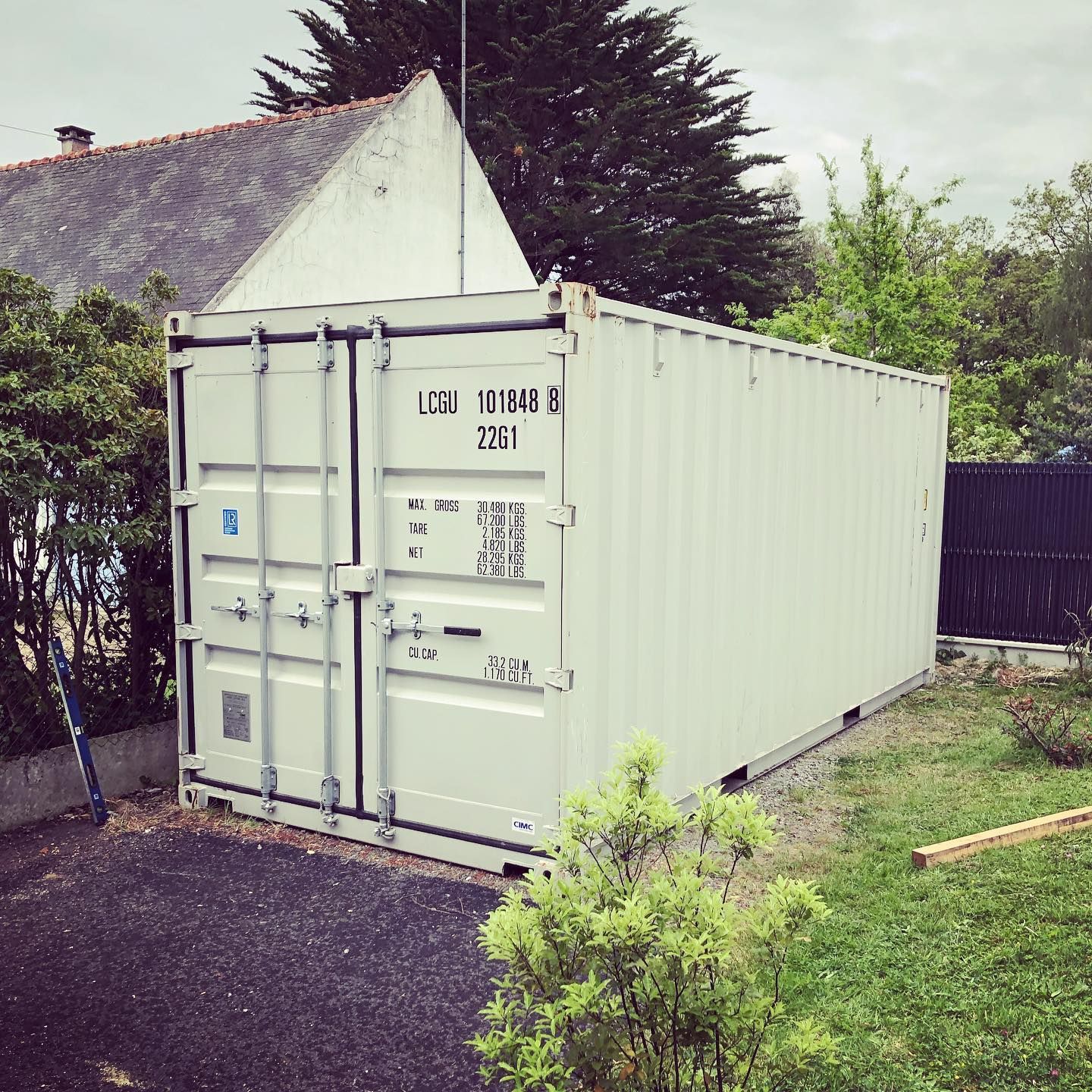 Container maritime 20 pieds DRY Premier voyage - Couleurs selon disponibilités et arrivages_3