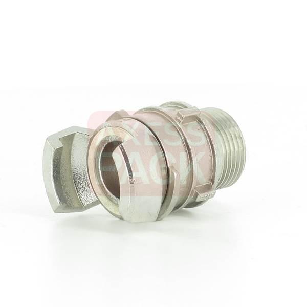 Demi-raccord symétrique avec verrou - DN 20 mm - M 3/4