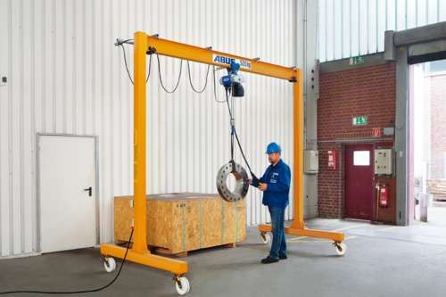 Portique de levage LPK - ABUS Levage - Capacité 250 à 2000 kg, hauteur jusqu'à 5000 mm_3
